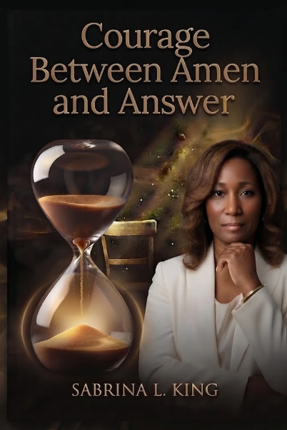 Courage Between Amen and Answer — book cover